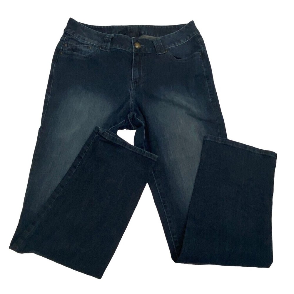Lane Bryant Straight Leg Everyday Dark Wash Jean Plus Size 16 Average